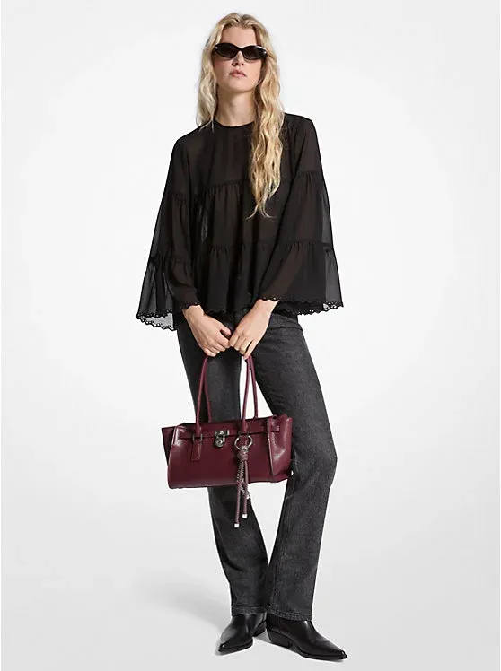 Tiered Georgette Blouse
