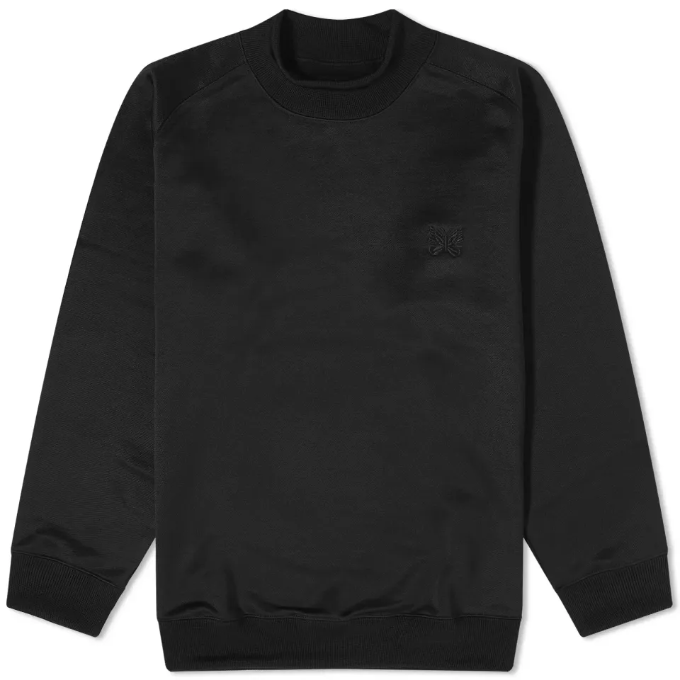 Jersey Mock Neck Sweat