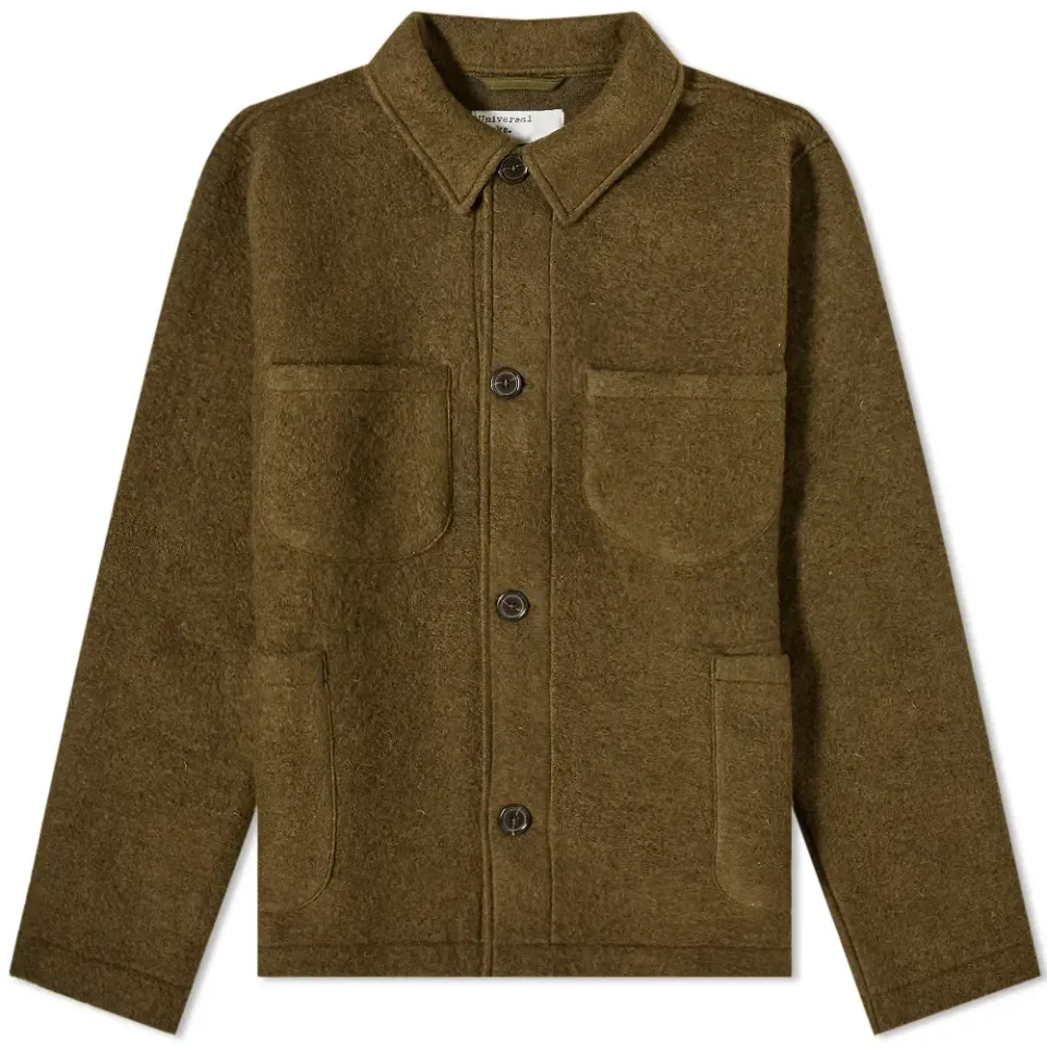 Wool Fleece Lumber Jacket