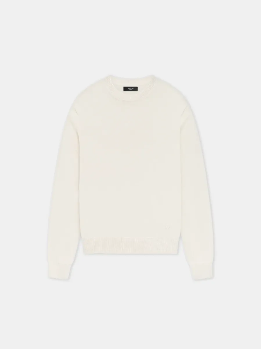 LONG SLEEVE CREW-ALABASTER