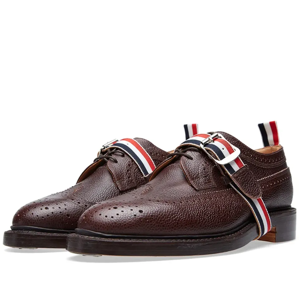 Grosgrain Strap Longwing Brogue