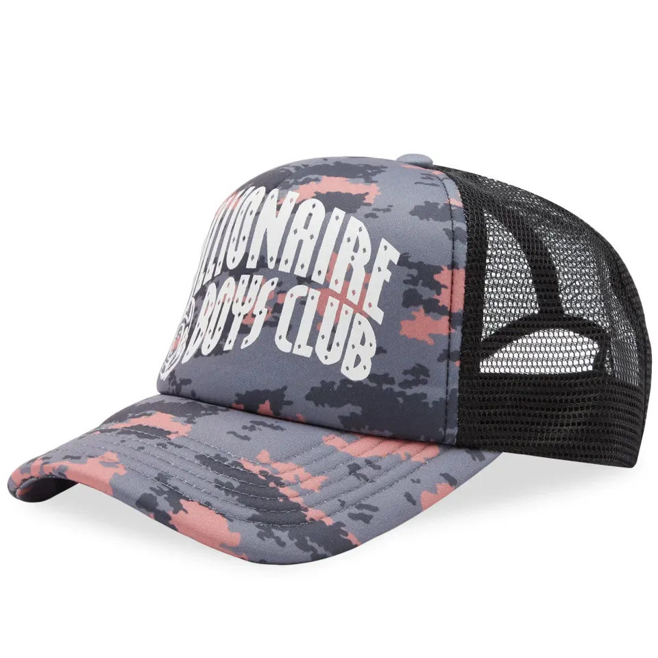 Camo Arch Logo Trucker Cap