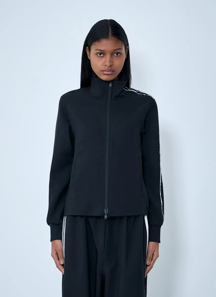 High-Neck Zip Jacket
