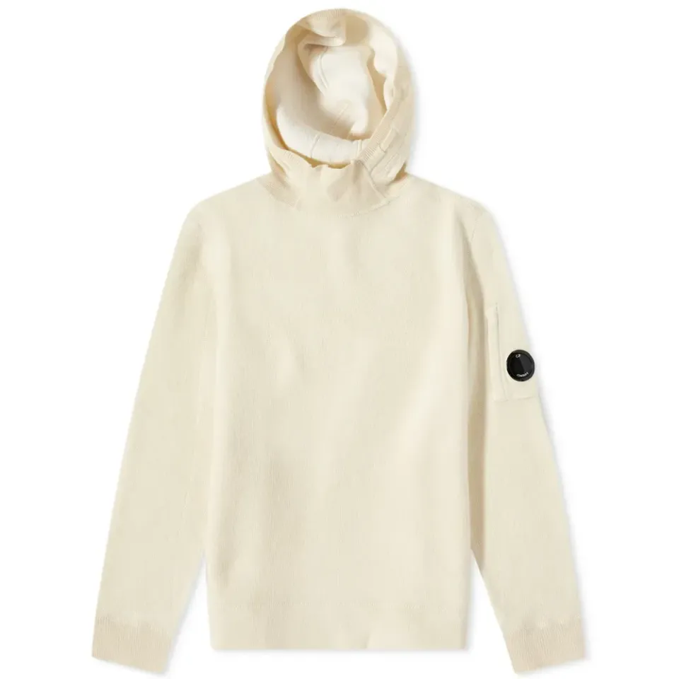 Lambswool Double Knit Hoody