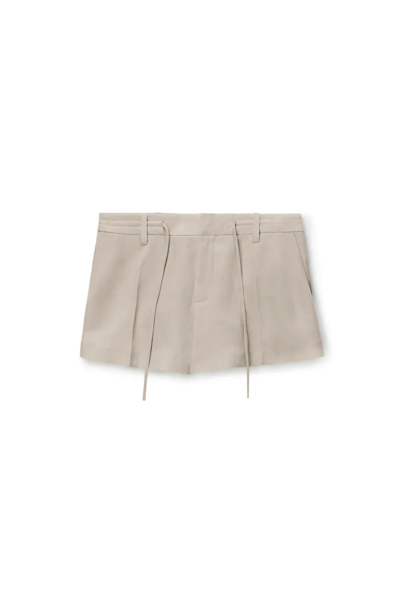Drawcord Mid-Rise Tailored Short