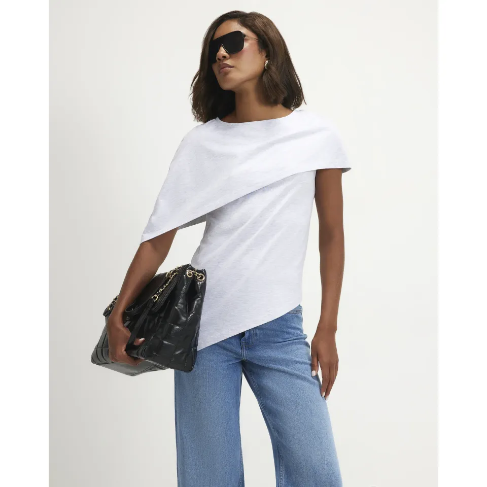Asymmetric Cape T-Shirt