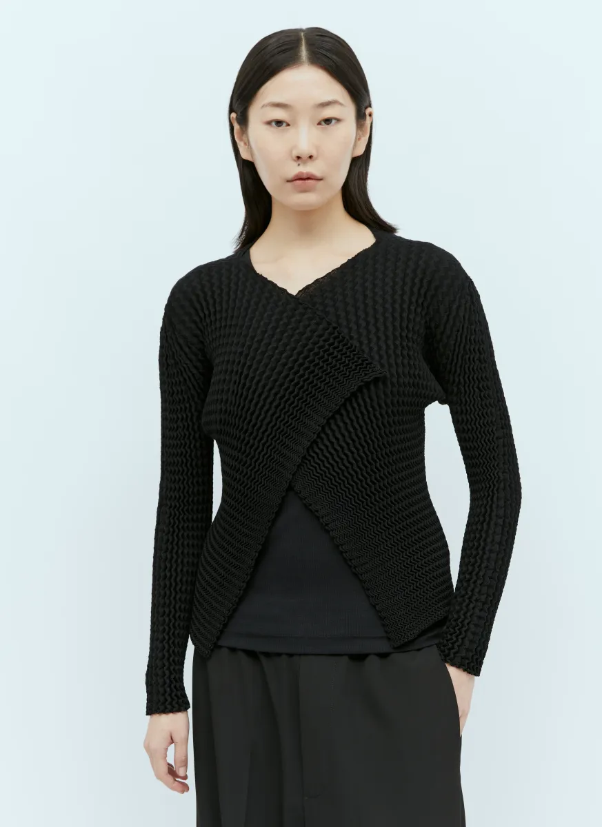 Spongy BK/WT-28 Cardigan