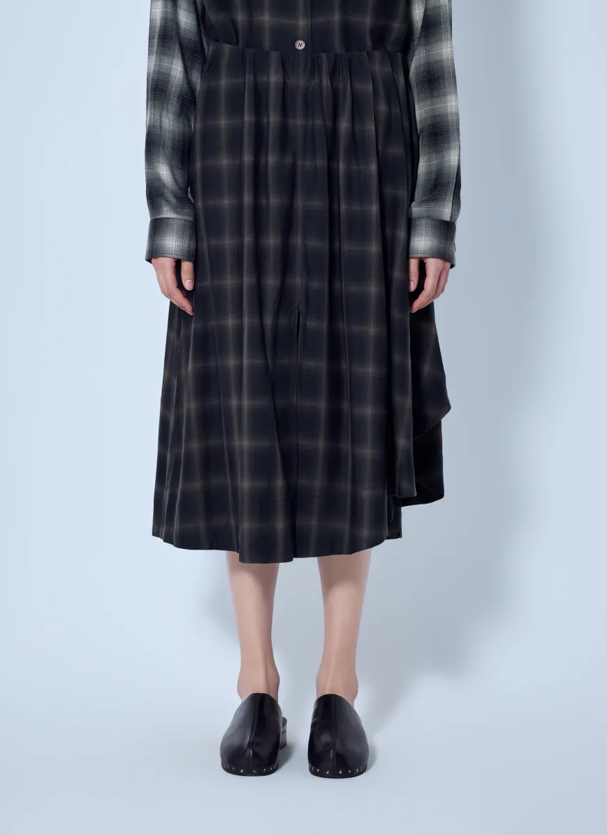 Fan Midi Skirt