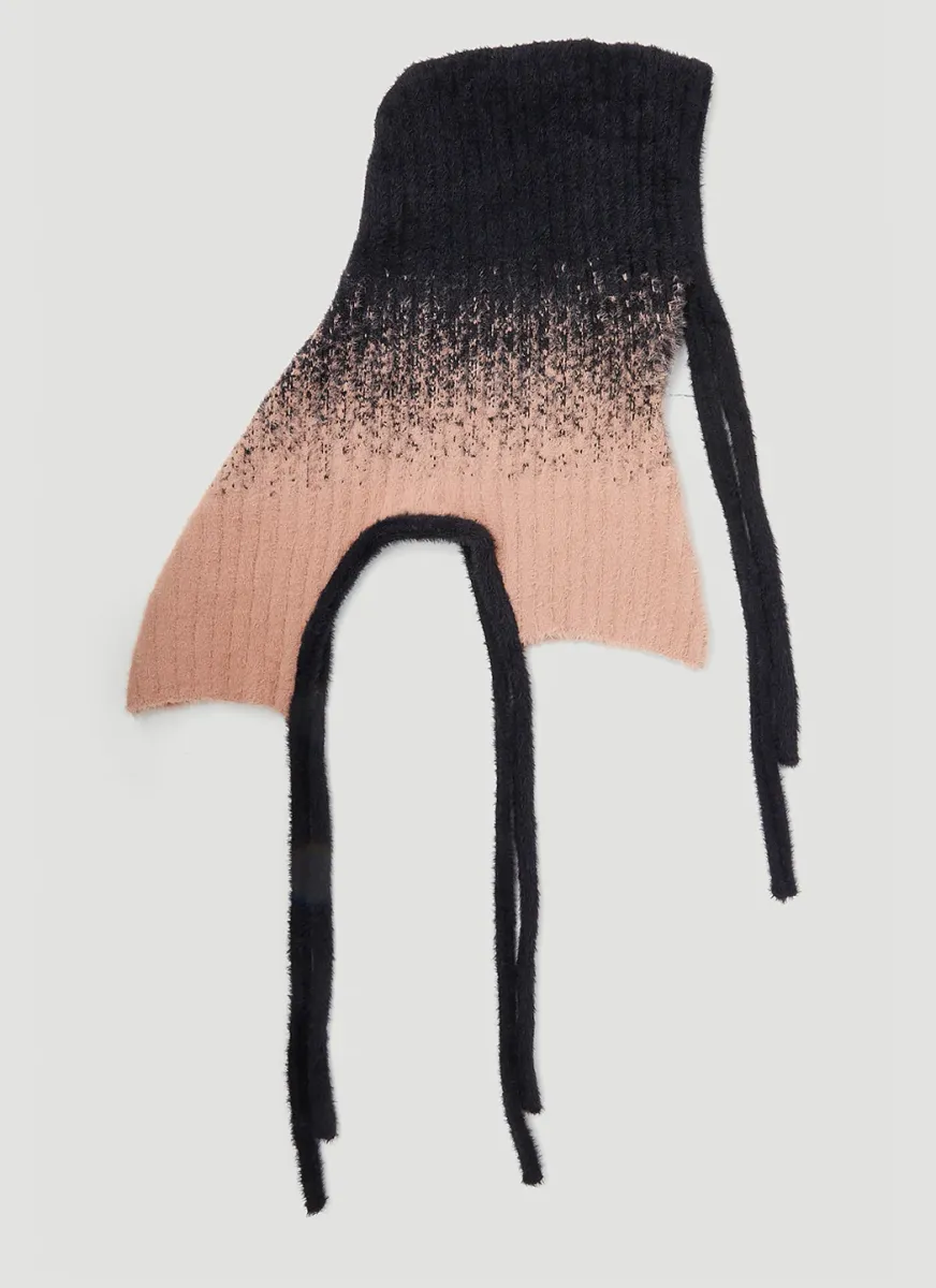 Fuzzy-Knit Balaclava