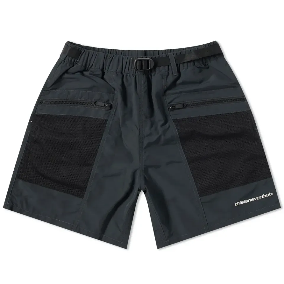 Mesh Zip Pocket Shorts