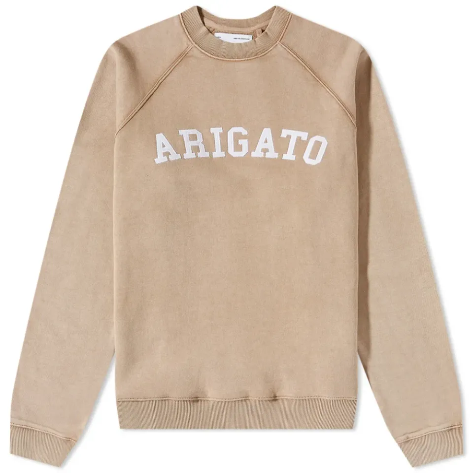 College Logo Crew Sweat