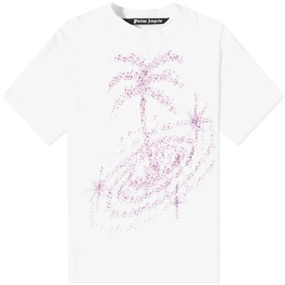 Oversized Glitter Palm T-Shirt