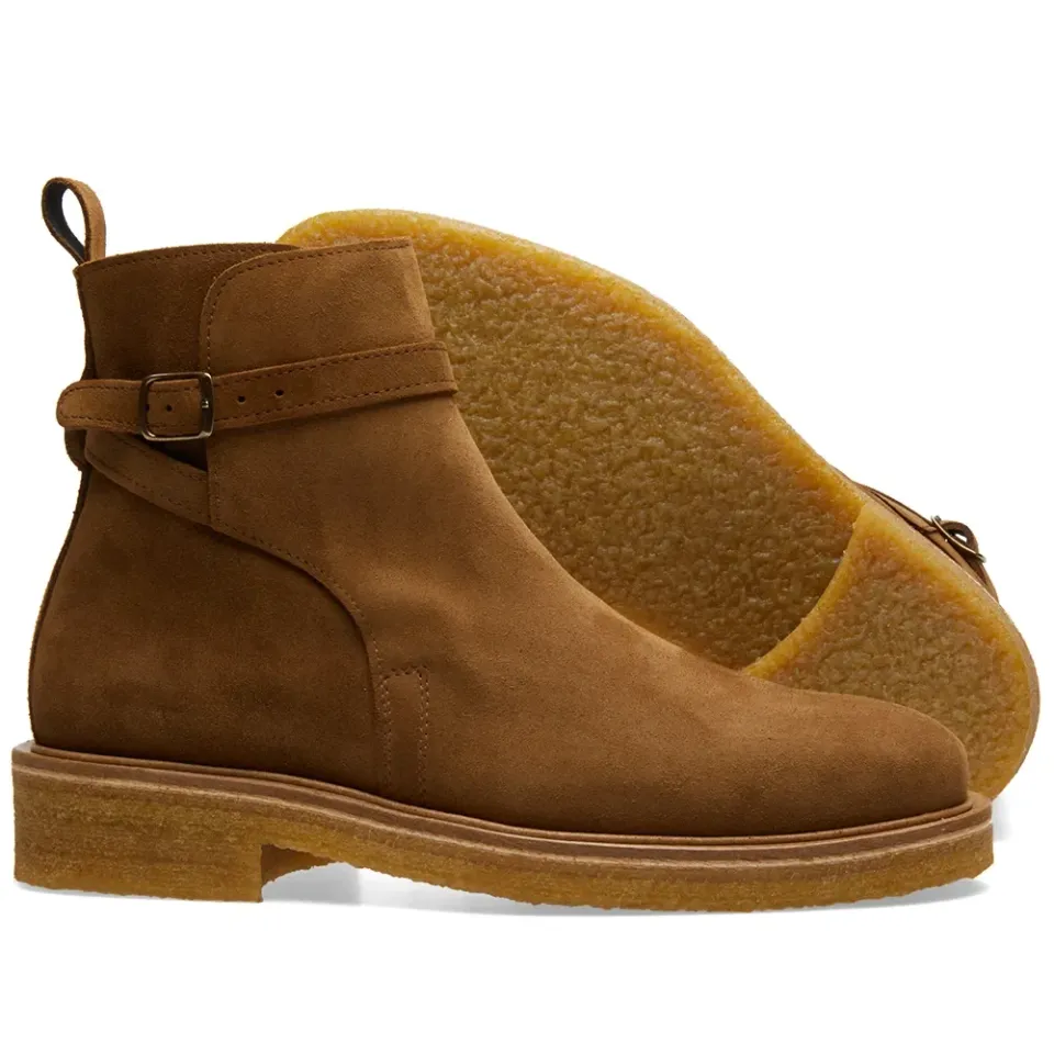 AMI Suede Derby Strap Boot