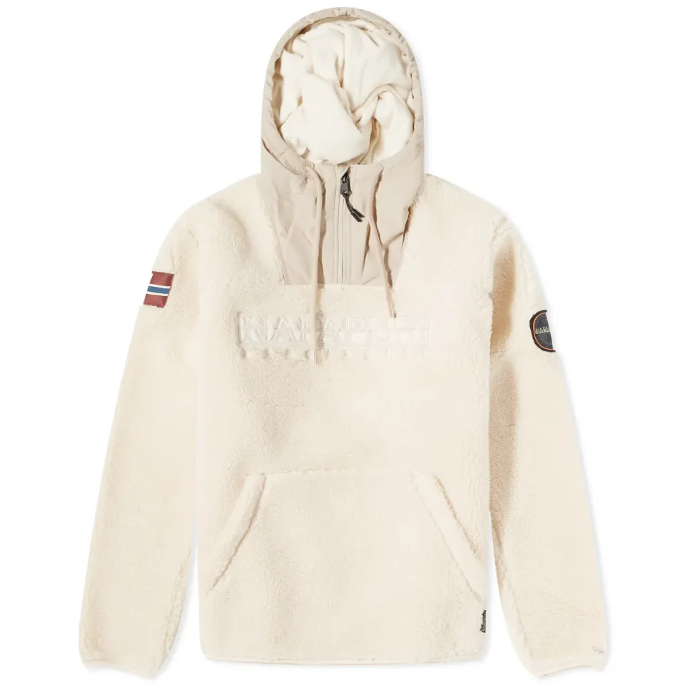 Teide Curly Fleece Half Zip Jacket