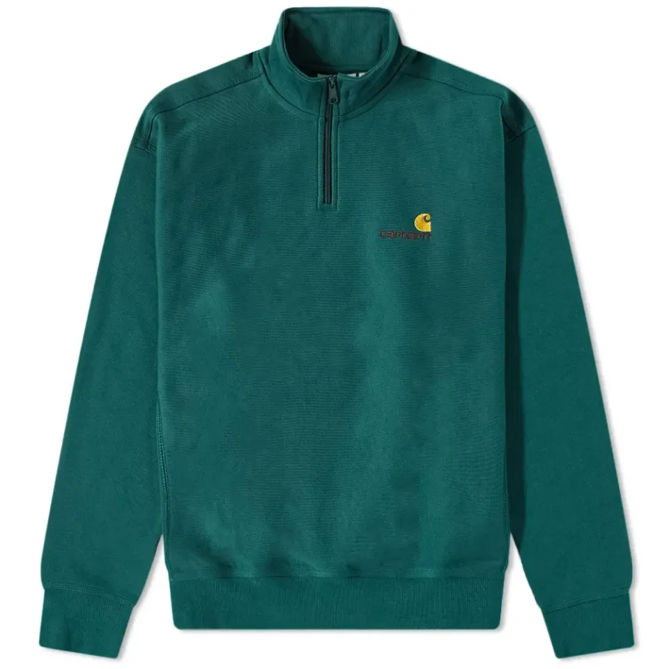 Half Zip American Script Sweat