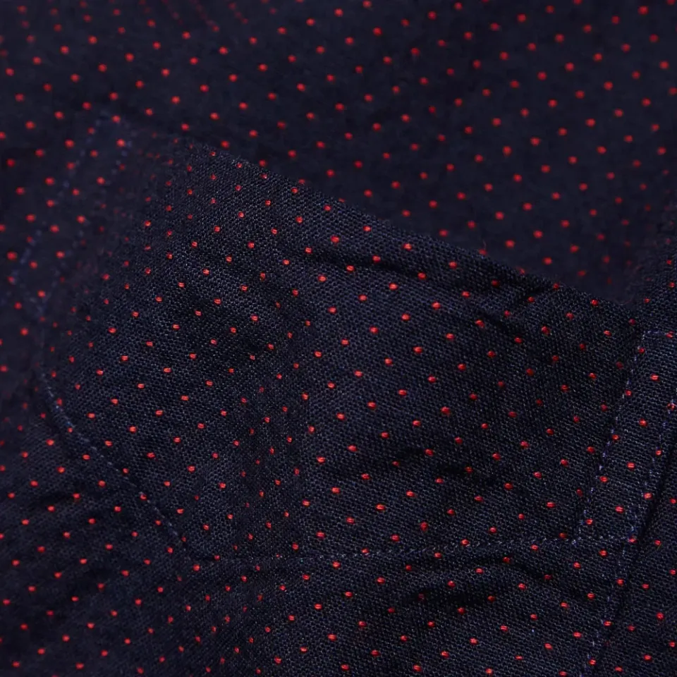 Jacquard Polka Dot Shirt