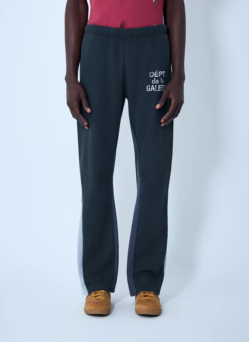 Logo Motif Flare Track Pants