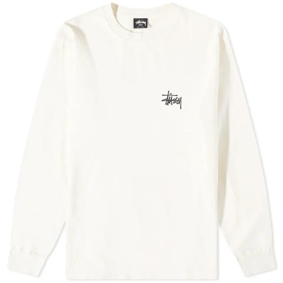 Long Sleeve Basic Pigment Dyed T-Shirt