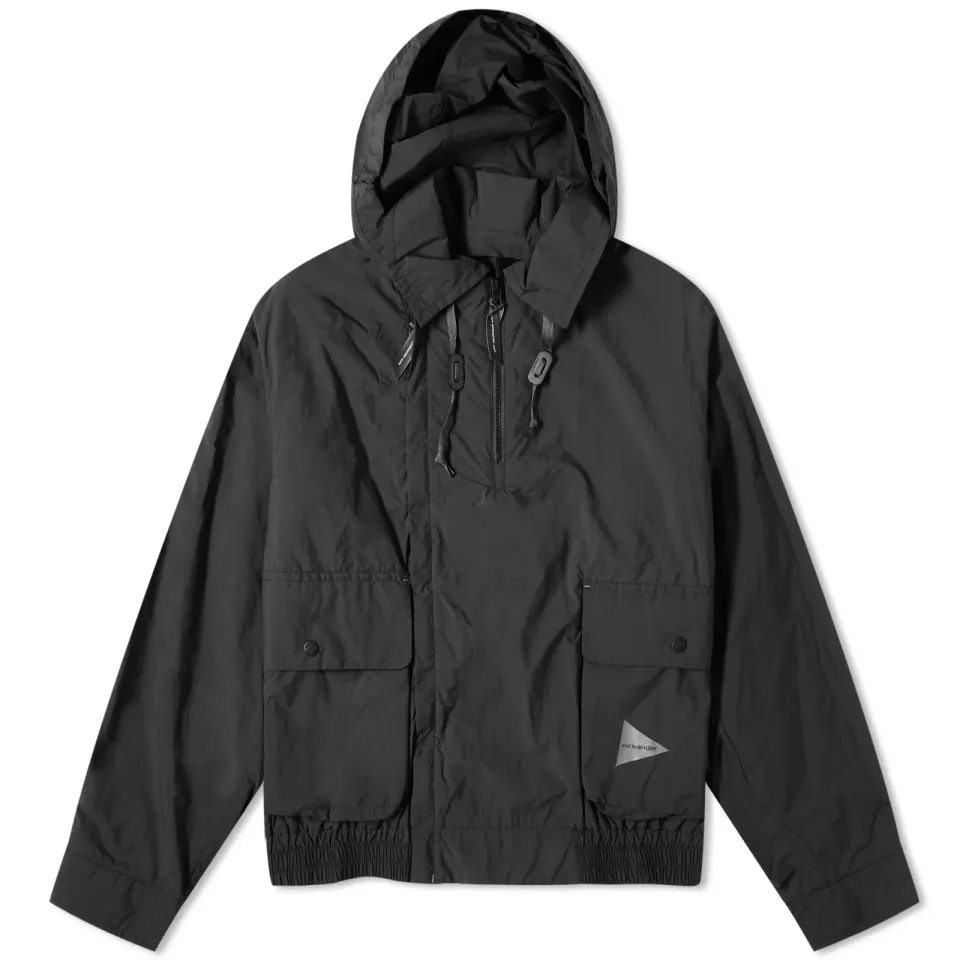 Water Repellant Light Popover Jacket