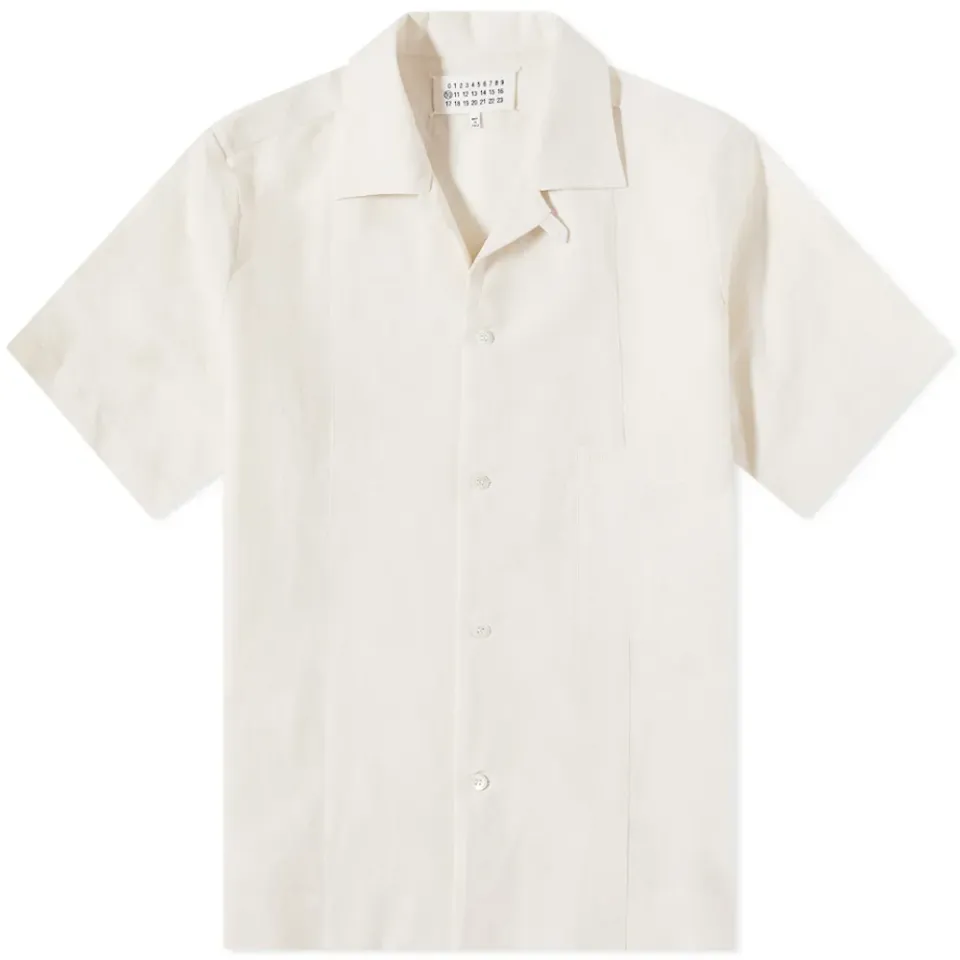 Embroidered Logo Vacation Shirt