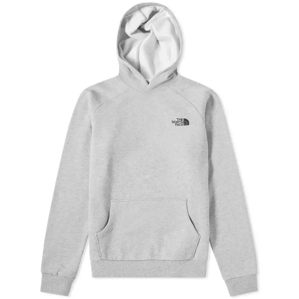 Raglan Red Box Hoody