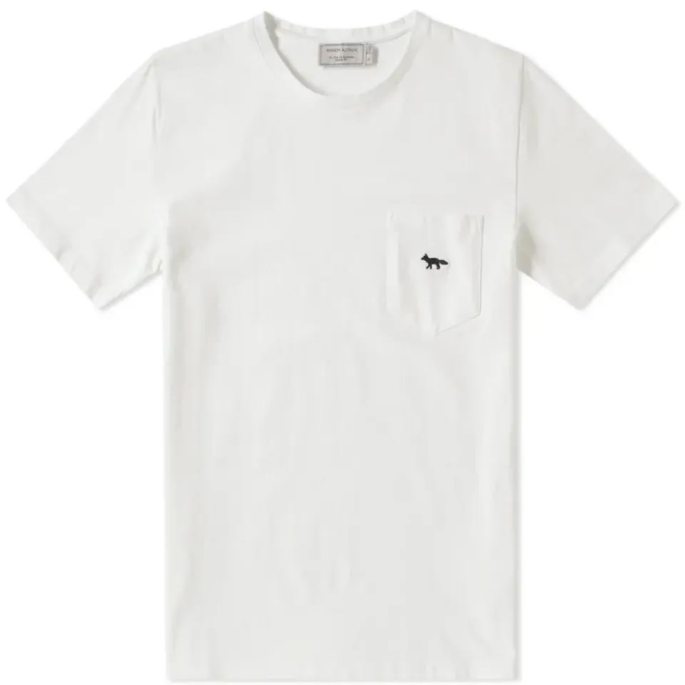 Maison Kitsuné Embroidered Fox Tee