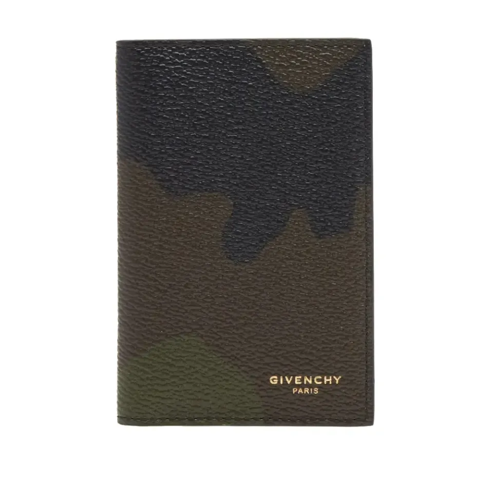 Camo Leather Card Holder