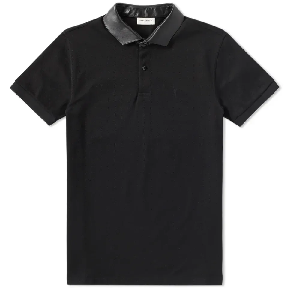 Leather Collar Polo