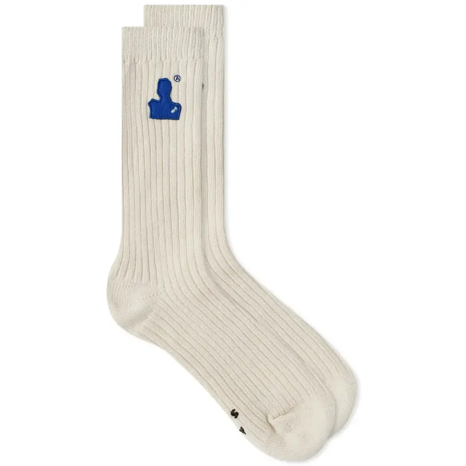 Embroidered Logo Sock