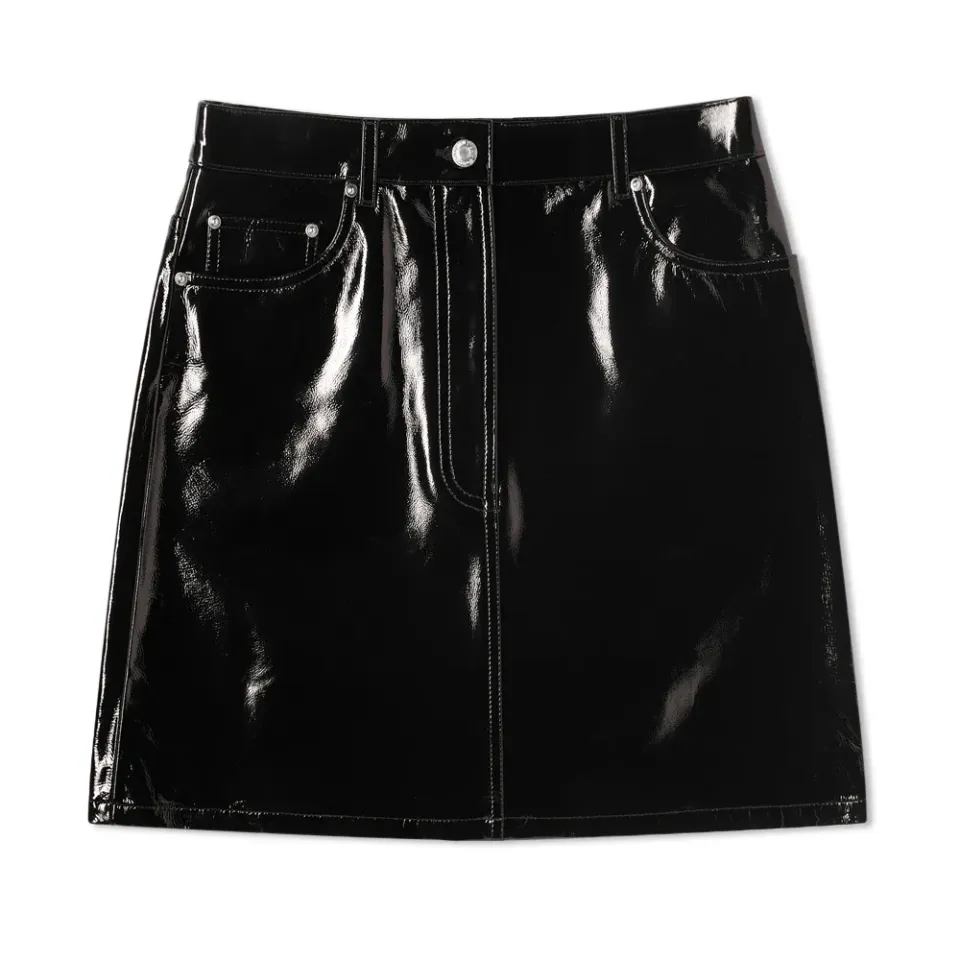 Patent Leather Skirt