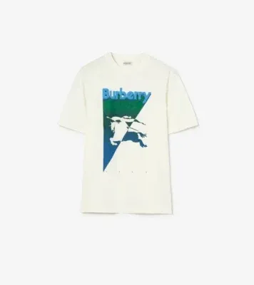 EKD Cotton T-shirt in Chalk white