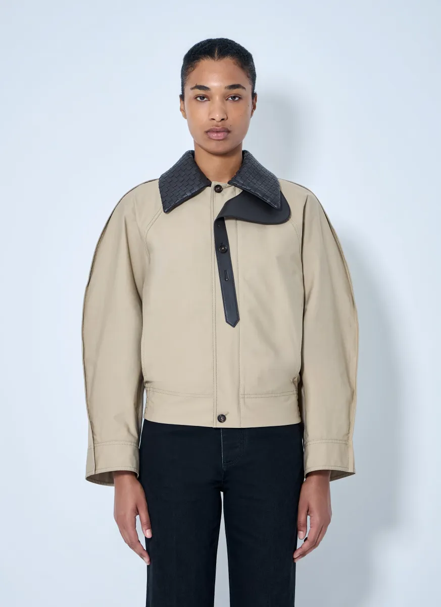 Quilted Collar Jacket