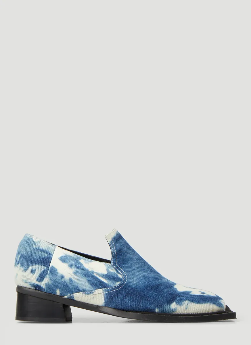 Howled Denim Loafers
