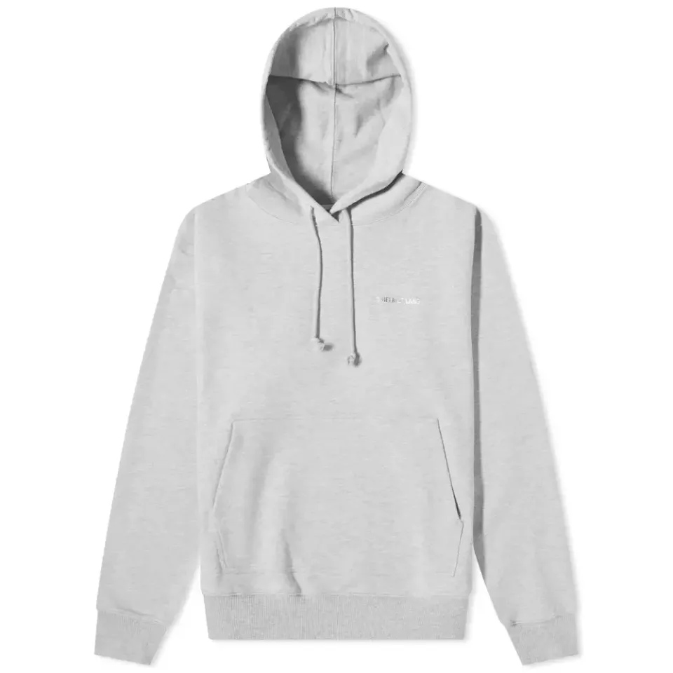 Metallic Patch Logo Hoodie