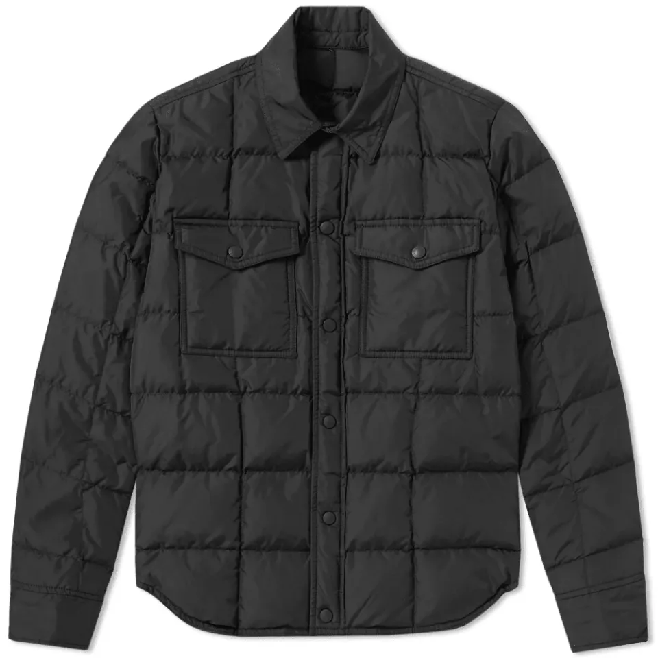 AMI Nylon Down Shirt Jacket