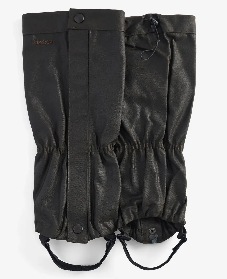Waxed Cotton Gaiters