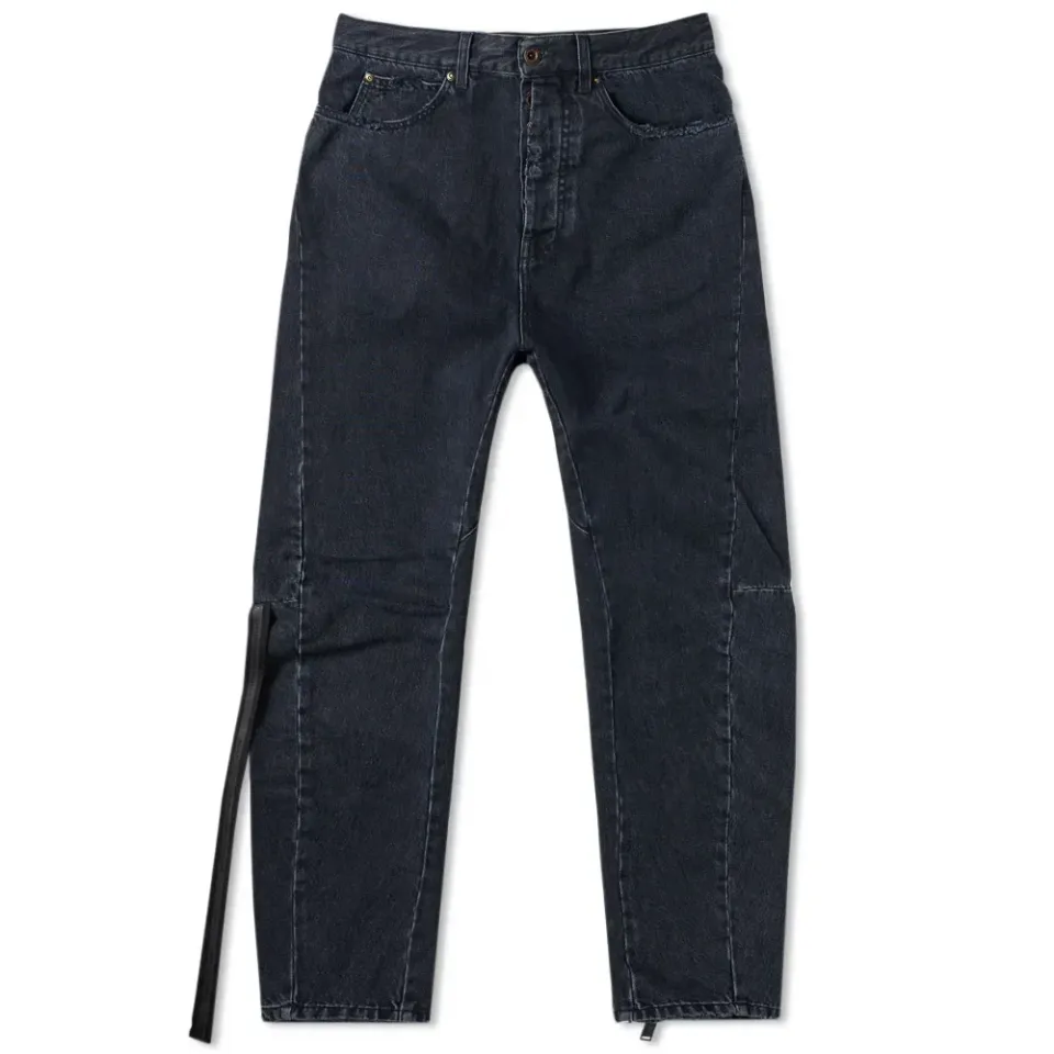 Slim Drop Crotch Jeans