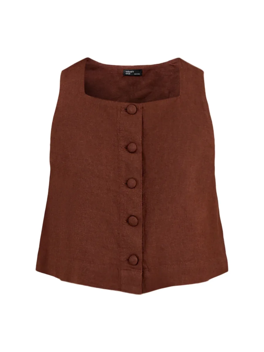 Sammie Button Front Tank