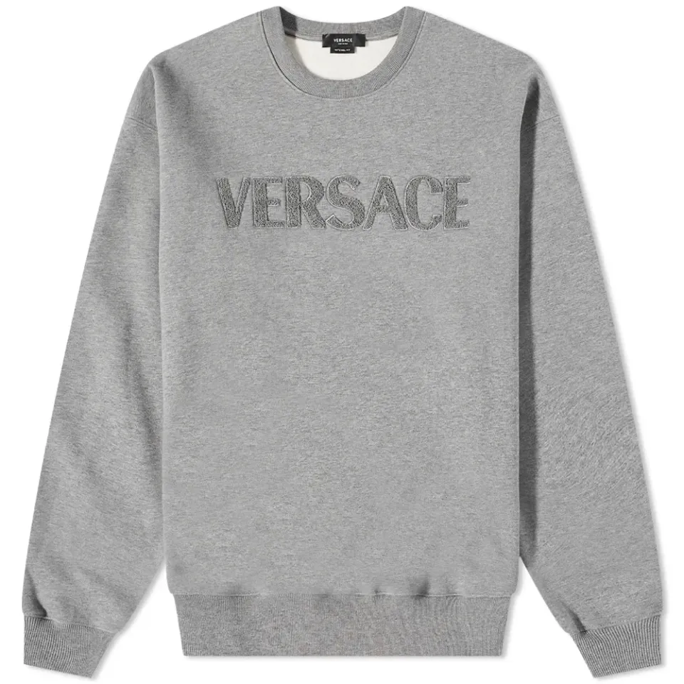 Applique Logo Crew Sweat