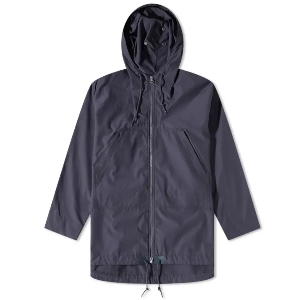 Zip Nylon Smock