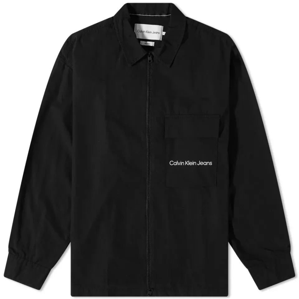 Mix Media Overshirt