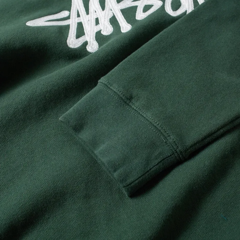 Chain Stitch Applique Crew Sweat