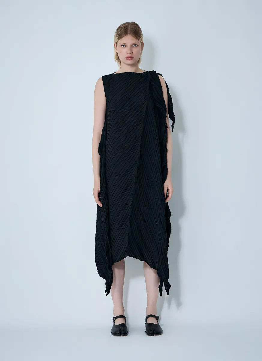 Wrinkled And Twisted Dress