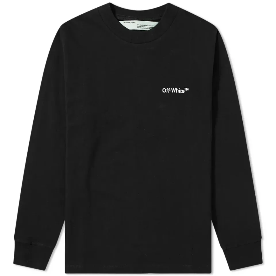 Long Sleeve Off Mock Up Tee