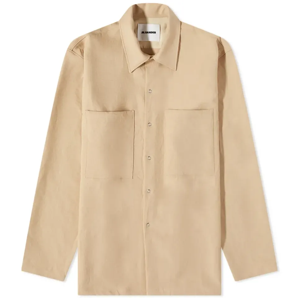 Snap Fasten Overshirt