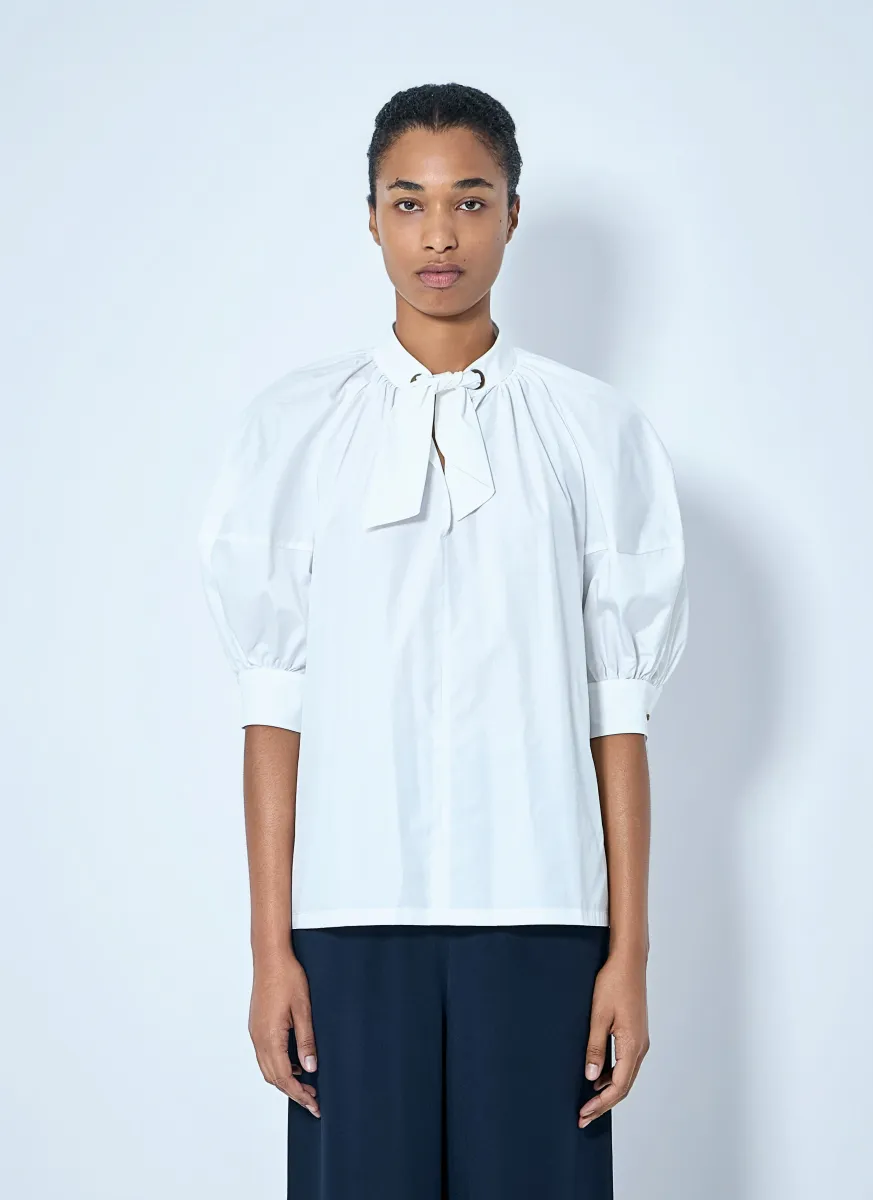 Tie-Neck Blouse