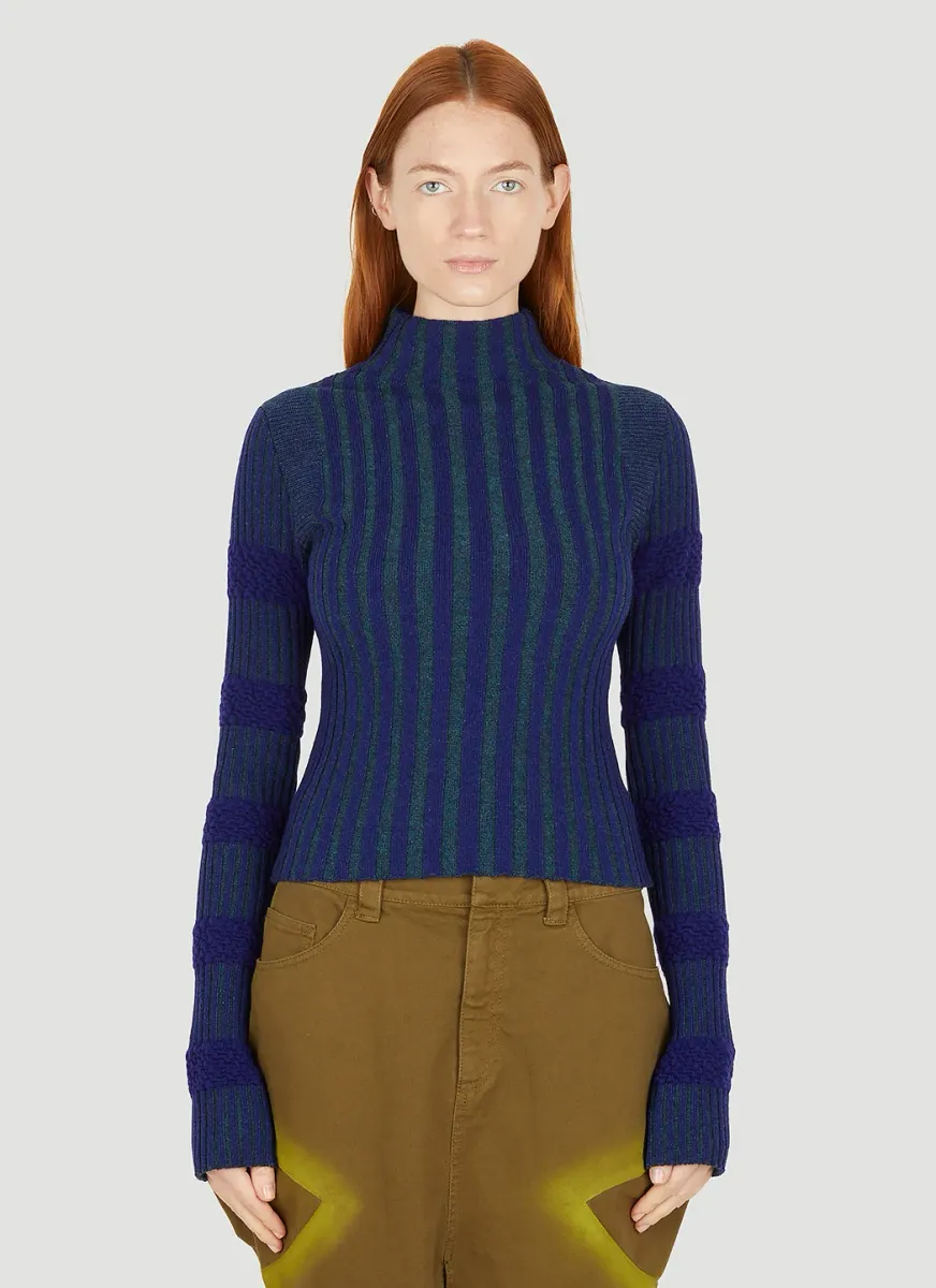 Ribbed Knit Sweater