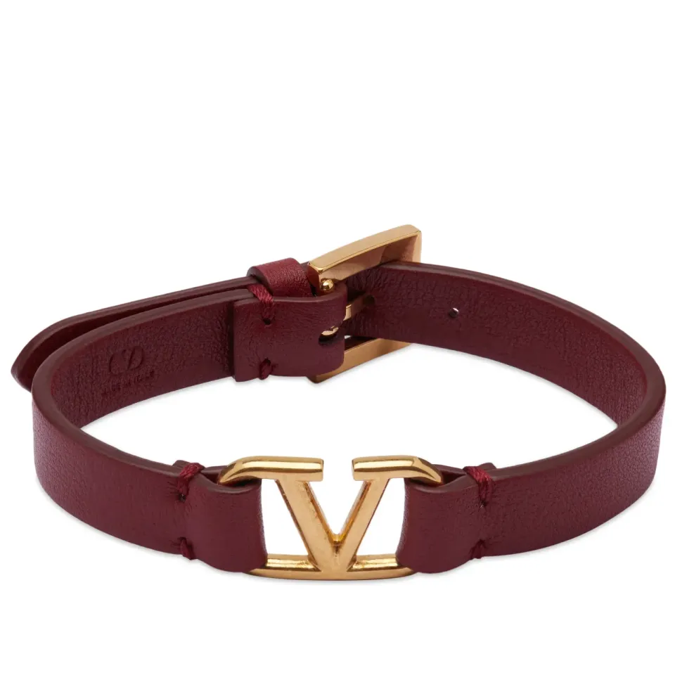 V Logo Bracelet