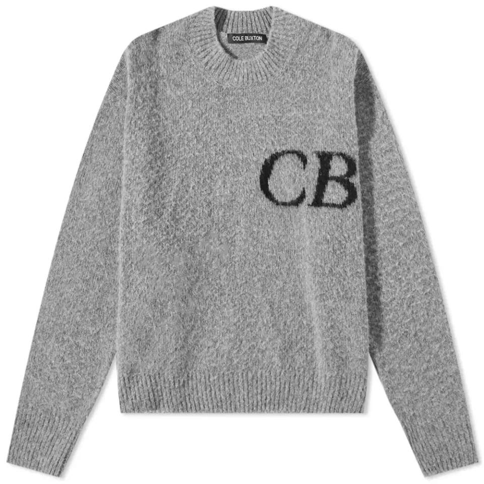 Intarsia Crew Knit