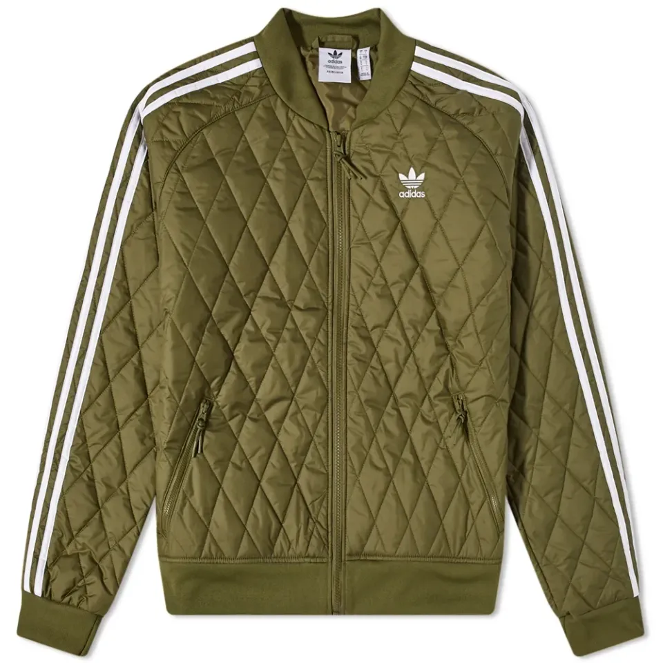 Quilted Track Top